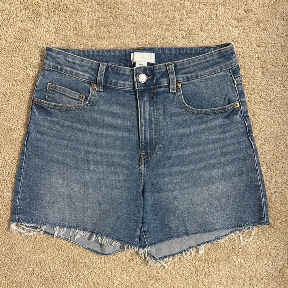 H&M Women's Blue Denim Shorts